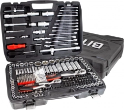 Sada nástrčných kľúčov 215 dielov TORX a imbus v kufri z ocele CrV