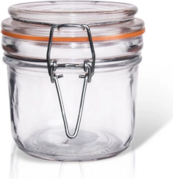 Sklenený zavárací pohár s klipom 220 ml