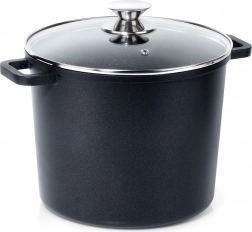 Vysoký žulový hrniec so sklenenou pokrievkou GRANDE 7,6 l