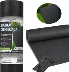 Tieniacа a maskovacia sieť 1,5 × 50 m 95 % 180 g/m² + 100 sťahovacích pások