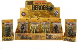 Figúrky vojaka so zbraňou – sada 12 ks