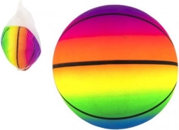 Gumená basketbalová lopta 23 cm v sieťke