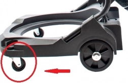 ml3600w 80 l – malé kolieska