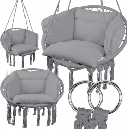 Závesné hniezdo s vankúšom L.GRAY MalTec