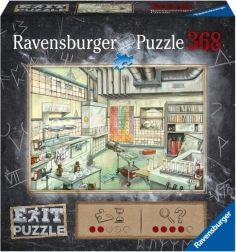 Ravensburger puzzle Exit: laboratórium 368 dielikov