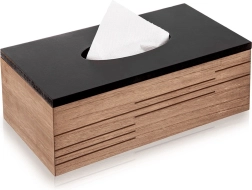 Drevený box na papierové vreckovky Line 25 × 13,5 × 9 cm