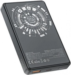 Bezdrôtová powerbanka MagSafe 10000mAh 22,5W čierna