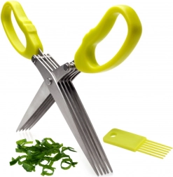 Nožnice na bylinky z nehrdzavejúcej ocele 19,5 cm