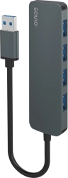 Savio 4‑portový USB hub 3.1 Gen 1 (USB‑A)