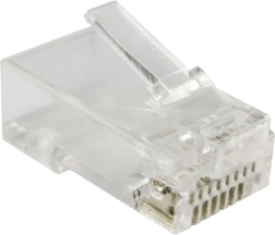 Prechodový konektor RJ45 UTP kat. 5e (balenie 100 ks)