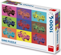 Dino puzzle Pop Art Tatra 1000 dielikov