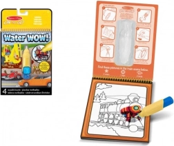 Čarovné Maľovanie Vodou Dopravné Prostriedky Omaľovánky