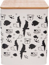 Kovový zásobník na krmivo 3 l