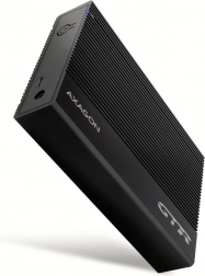 Hliníkové externé puzdro AXAGON EE35-GTR s USB 3.2 Gen1 a SATA 6G pre 3.5" disky