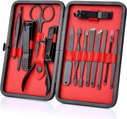 Manikúrová sada 16 dielov pre starostlivosť o nechty a nechtovú kožičku