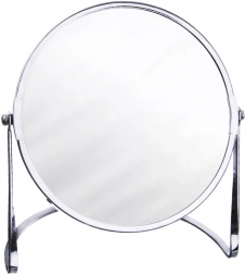 Kozmetické zrkadlo na stojane 17 cm
