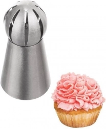 Cukrárska zdobiaca špička twist z mäkkej nehrdzavejúcej ocele