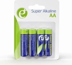 Alkalické batérie AA LR6 1.5 V – 4 ks, blister