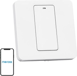Inteligentný nástenný Wi‑Fi vypínač MEROSS MSS510X EU s podporou HomeKit