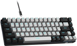 MageGee MK-BOX káblová mechanická klávesnica čierno-sivá