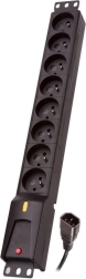 Napájacia lišta PDU IEC 320, 8 zásuviek, 3 m