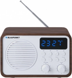 Prenosné FM rádio s Bluetooth a alarmom