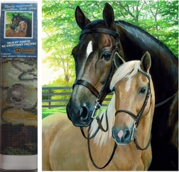 Norimpex diamantové maľovanie – kone 30 × 40 cm