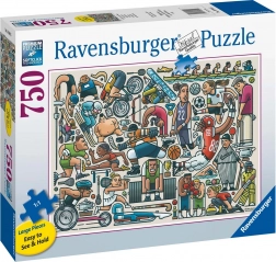 Ravensburger puzzle Atletická forma 750 dielikov