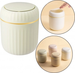 Mini kôš na odpadky so zeleným otváracím vekom