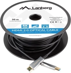 Optický HDMI kábel 50m Lanberg