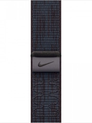 Športový náramok Nike v čierno-modrej farbe pre 42 mm puzdro
