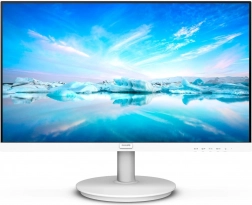 Biely 27-palcový IPS monitor PHILIPS s HDMI a reproduktormi