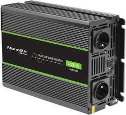 Menic napätia 12V na 230V s čistou sínusovkou 4000 W