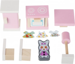 Drevený nábytok pre bábiky Kuchynka od Cubika