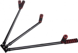 Rozpera na naťahovanie nôh a triesiel s nastaviteľnými ramenami