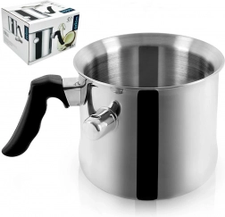 Nerezový hrniec na mlieko 2,5 l s vodným plášťom