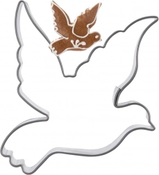 Nerezové vykrajovadlo holubica 6 cm