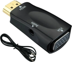 HDMI na VGA adaptér s pozlátenými konektormi
