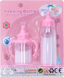 Fľaše pre bábiky – sada 2 ks