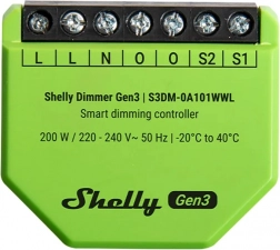Stmievač Shelly Dimmer Gen3