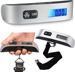 Digitálna cestovná váha na batožinu 50 kg s LCD displejom