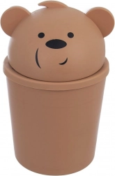 Kôš na odpadky medvedík 1,5 l hnedý