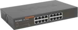 Prepínač D-Link 16portový 10/100/1000 Mbps
