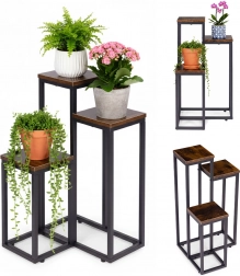 Stojan na kvety s 3 policami loft ModernHome