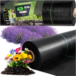 Agrotextília 90 g/m² 0,8 × 50 m čierna UV proti burine