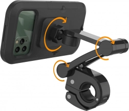 Vodotesný držiak na smartfón na bicykel s 360° otočením a silným magnetom