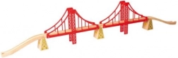 Bigjigs Rail dvojitý drevený železničný most
