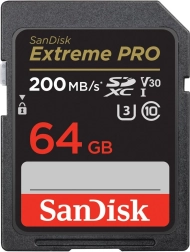 Pamäťová karta SanDisk Extreme Pro SDXC 64 GB UHS-I U3 V30 200/90 MB/s