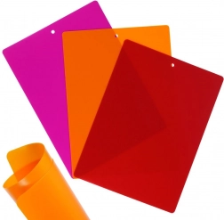 Sada elastických krájacích podložiek 38 × 28 cm, 3 ks