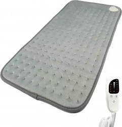 Elektrická vyhrievacia poduška 60x30 sivá